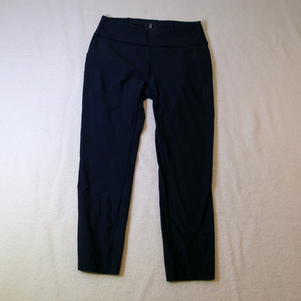 On Running Women's Active Leggings Navy‎ Blue Size Large L